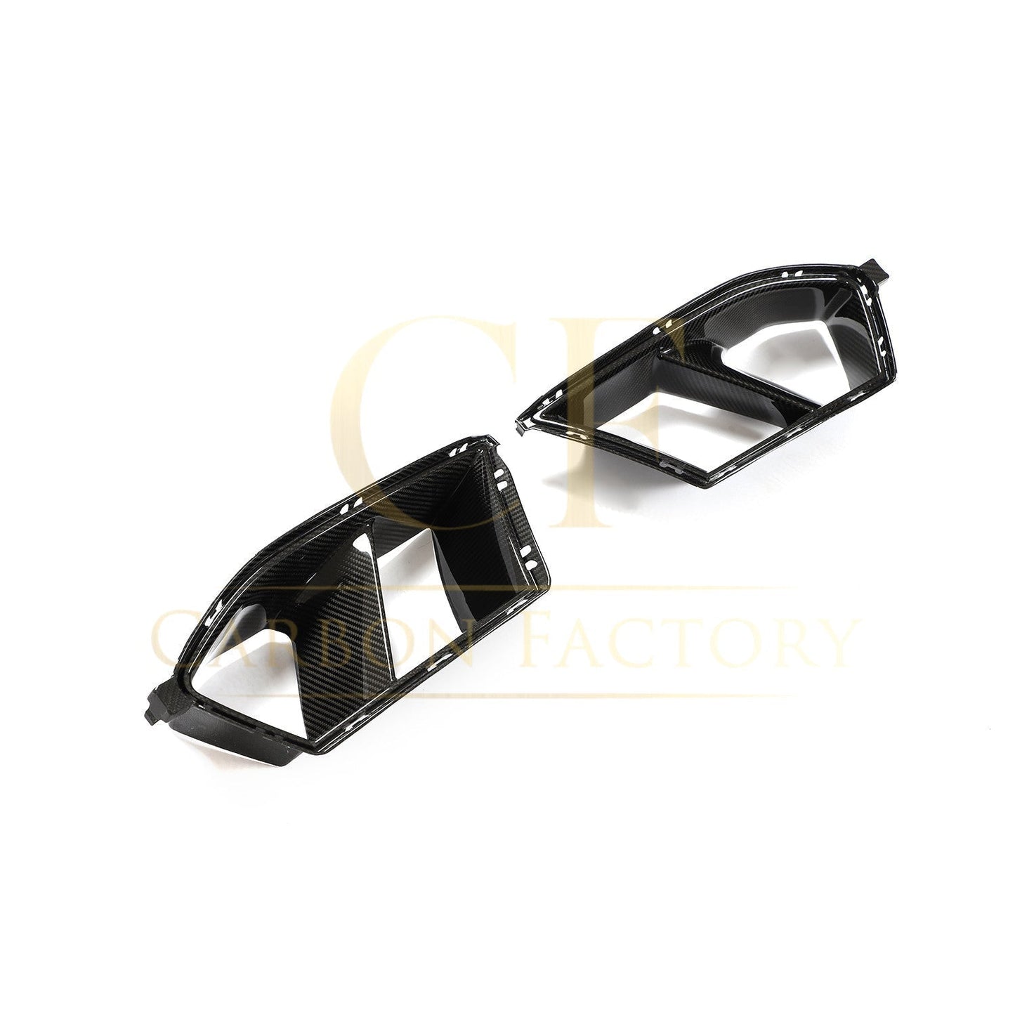 Carbon Fibre Front Bumper Inserts for BMW G80 M3 G82 G83 M4 21-Present-Carbon Factory