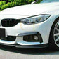 Carbon Fibre Front Bumper Upper Trims for BMW 4 Series F32 F33 F36 2014-2020-Carbon Factory