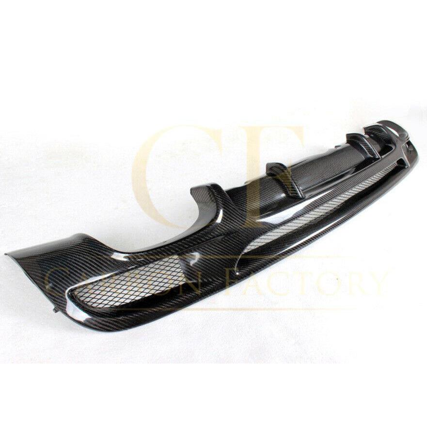 Carbon Fibre Quad Exhaust Rear Diffuser for BMW E82 E88 1 Series 04-13-Carbon Factory