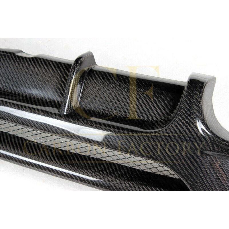 Carbon Fibre Quad Exhaust Rear Diffuser for BMW E82 E88 1 Series 04-13-Carbon Factory