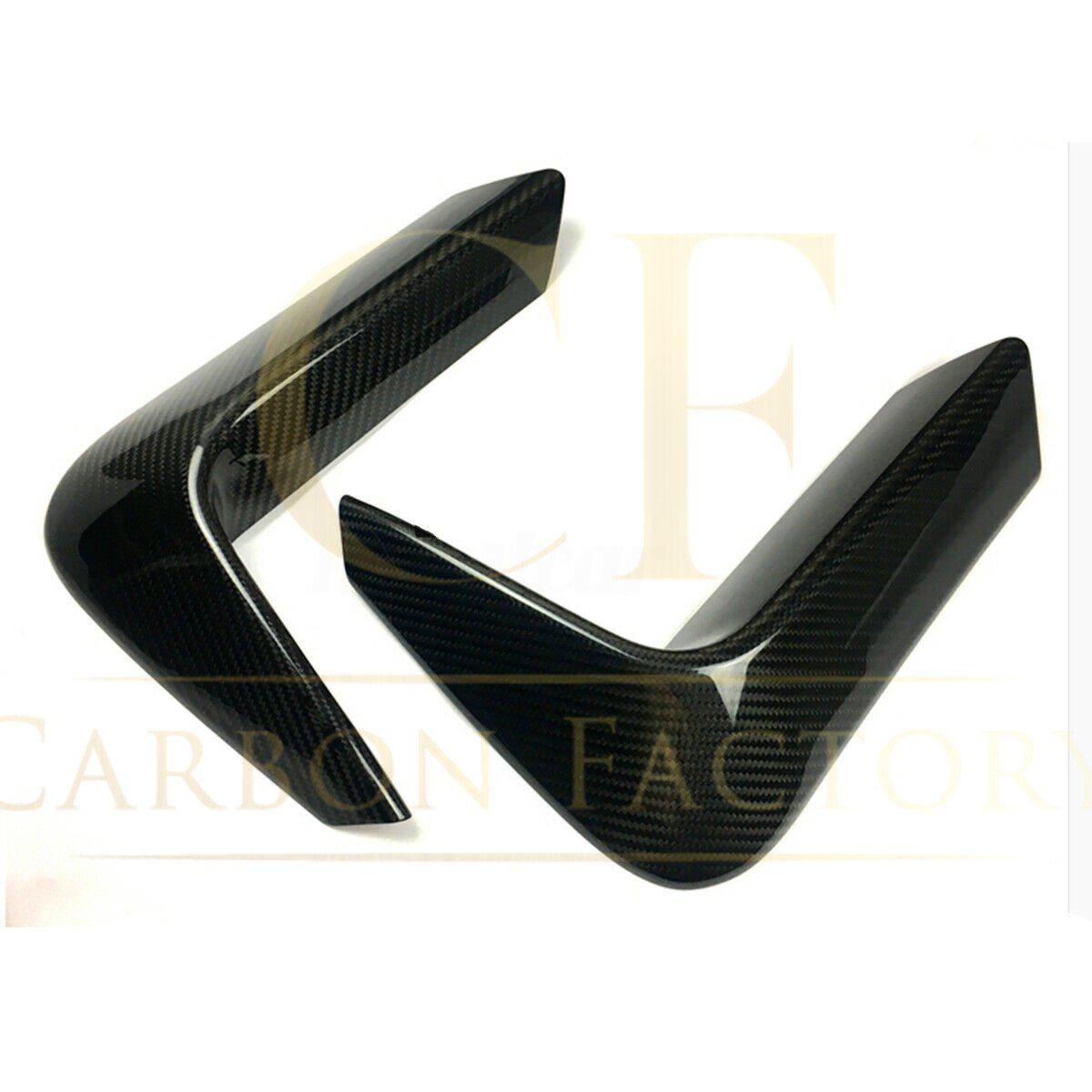 Carbon Fibre Rear Bumper Trims for BMW F80 M3 F82 F83 M4 14-20-Carbon Factory