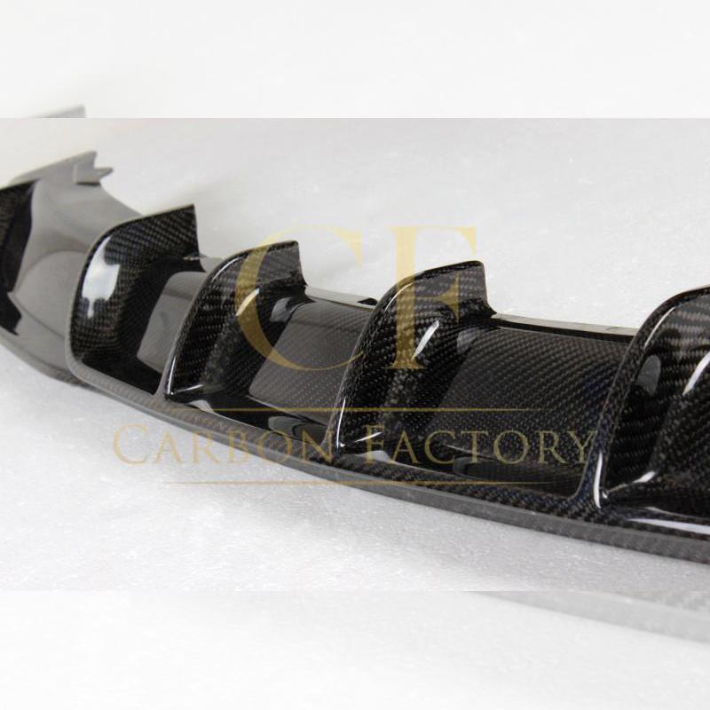 Carbon Fibre Rear Diffuser Twin Exhaust for BMW F30 F31 3 Series 12-19-Carbon Factory