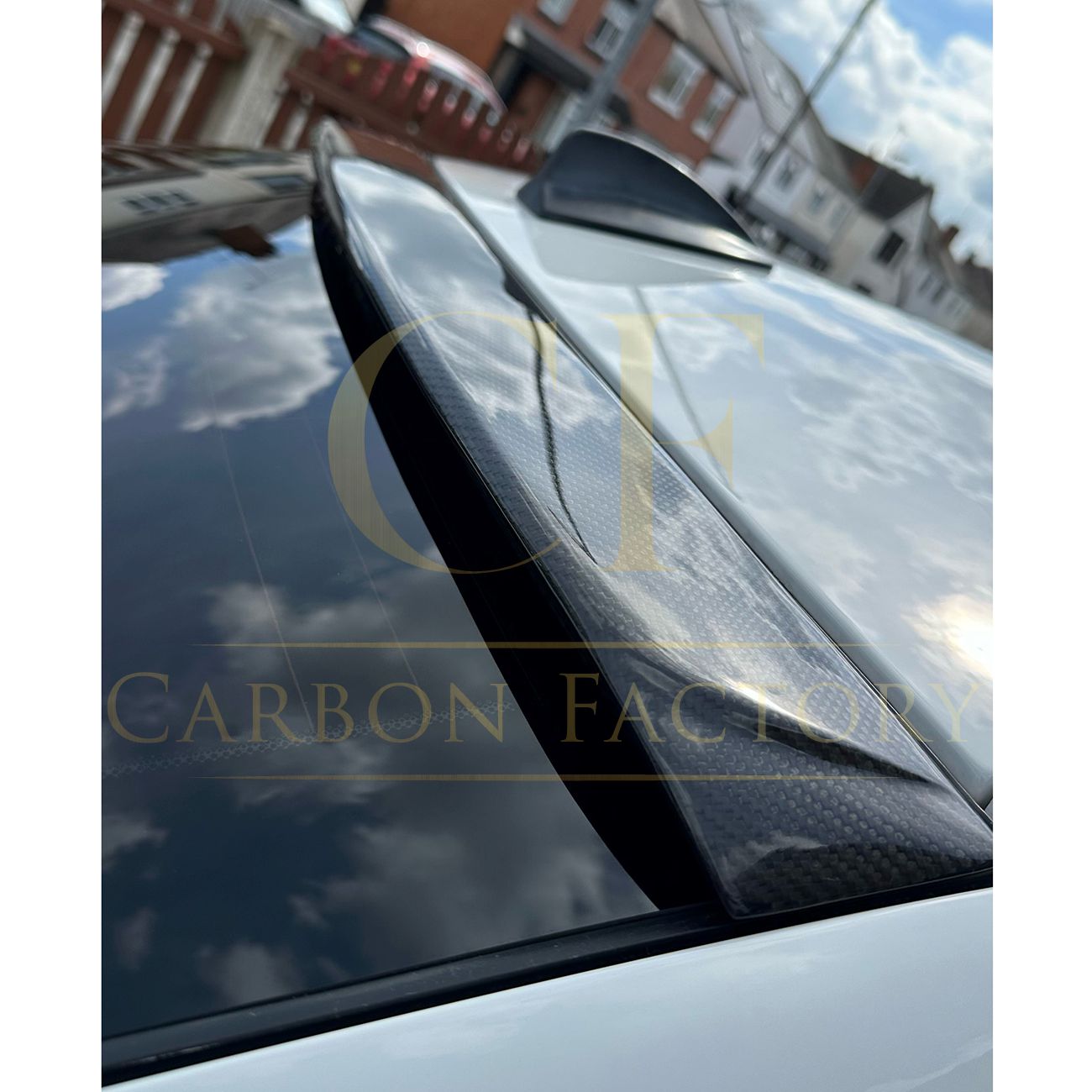 Carbon Fibre Roof Spoiler for BMW 1 Series E82 2010-2013-Carbon Factory