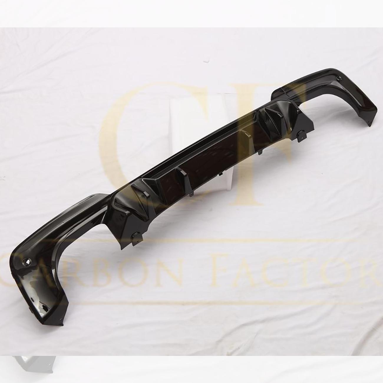 Competition Style Gloss Black Rear Diffuser for BMW G01 X3 18-21-Carbon Factory