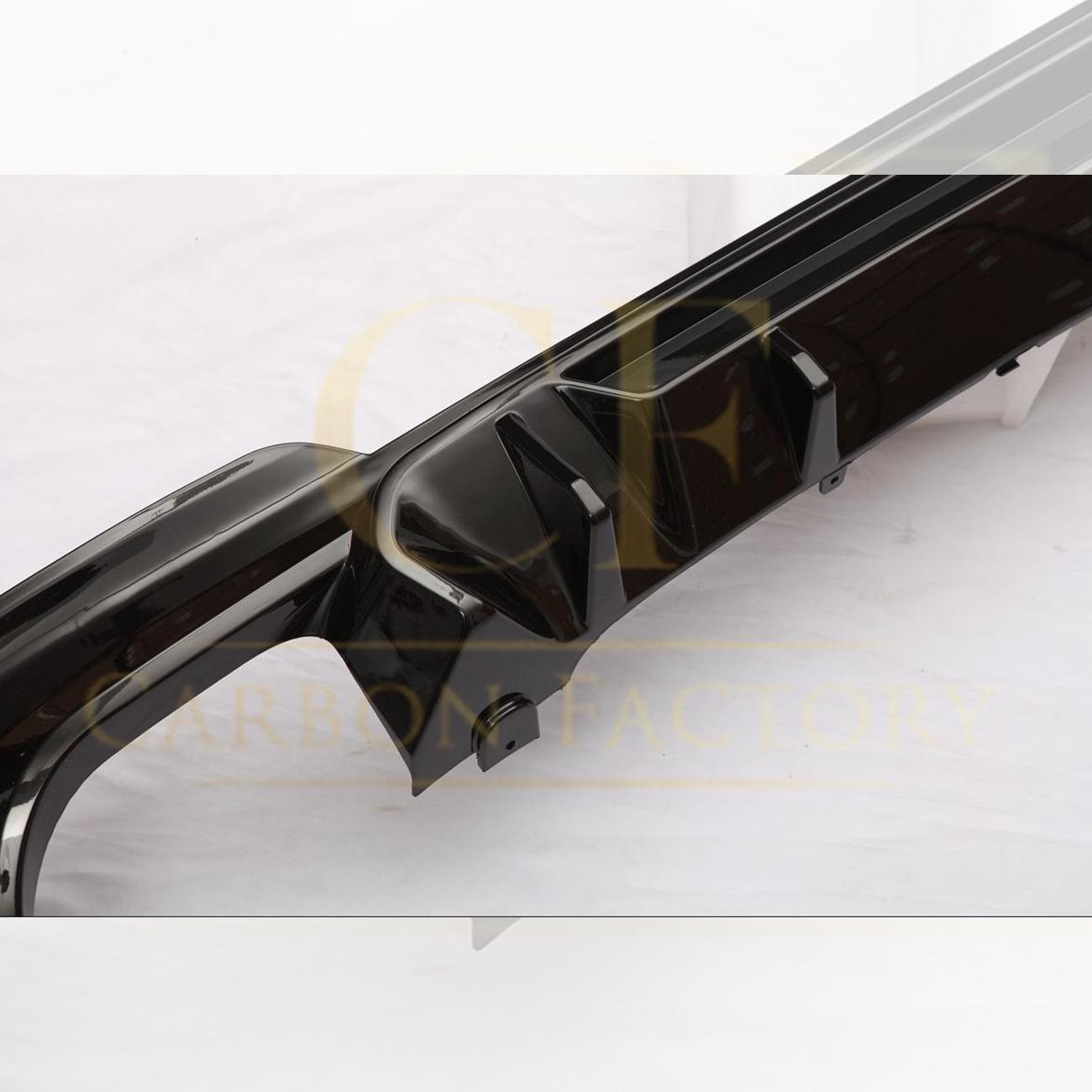 Competition Style Gloss Black Rear Diffuser for BMW G01 X3 18-21-Carbon Factory