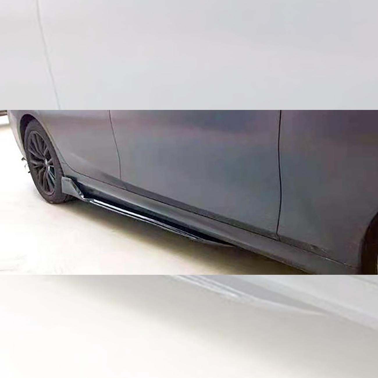 Competition Style Gloss Black Side Skirts for BMW G22 G23 G26 4 Series 20-Present-Carbon Factory