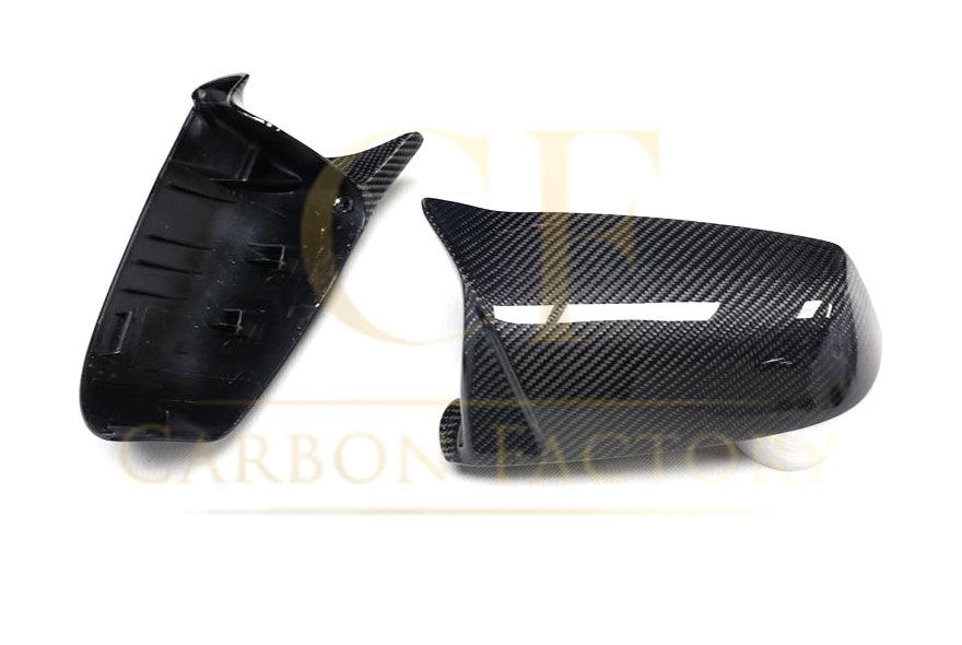 E60 LCI F10 5 Series Pre LCI MP Style Carbon Fibre Replacement Mirror Covers-Carbon Factory