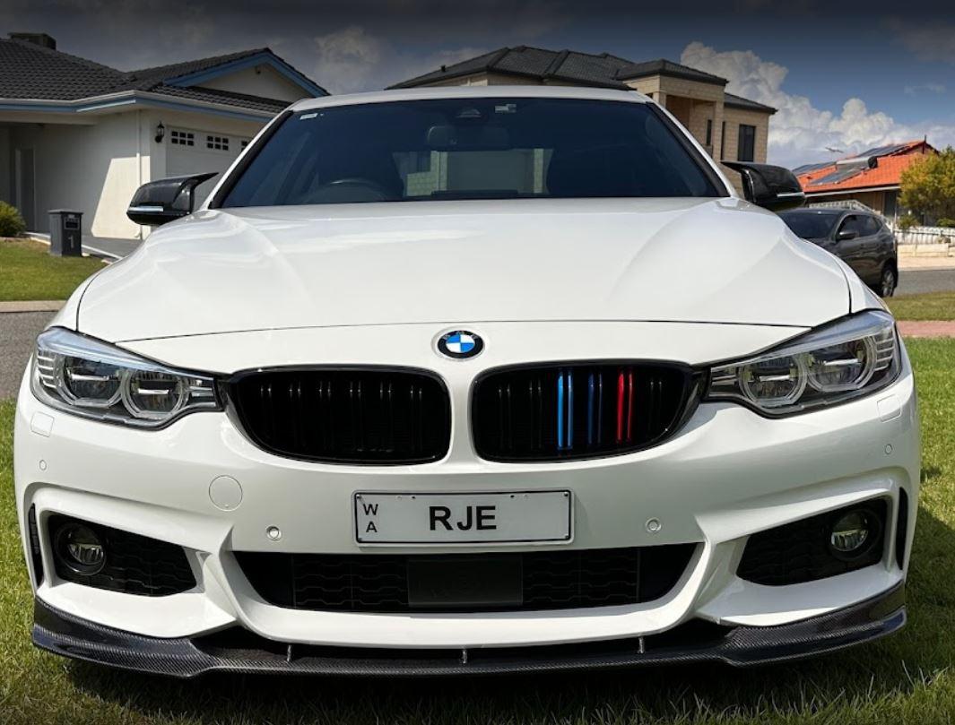 FD Style Carbon Fibre Front Splitter for BMW F32 F33 F36 4 Series 14-20-Carbon Factory