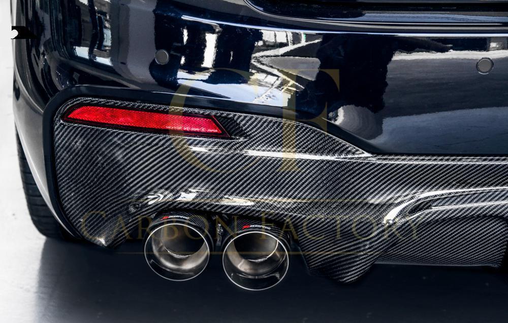 FD Style Carbon Fibre Rear Diffuser for BMW G30 G31 5 Series M Sport 17-23-Carbon Factory