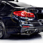 FD Style Carbon Fibre Rear Diffuser for BMW G30 G31 5 Series M Sport 17-23-Carbon Factory