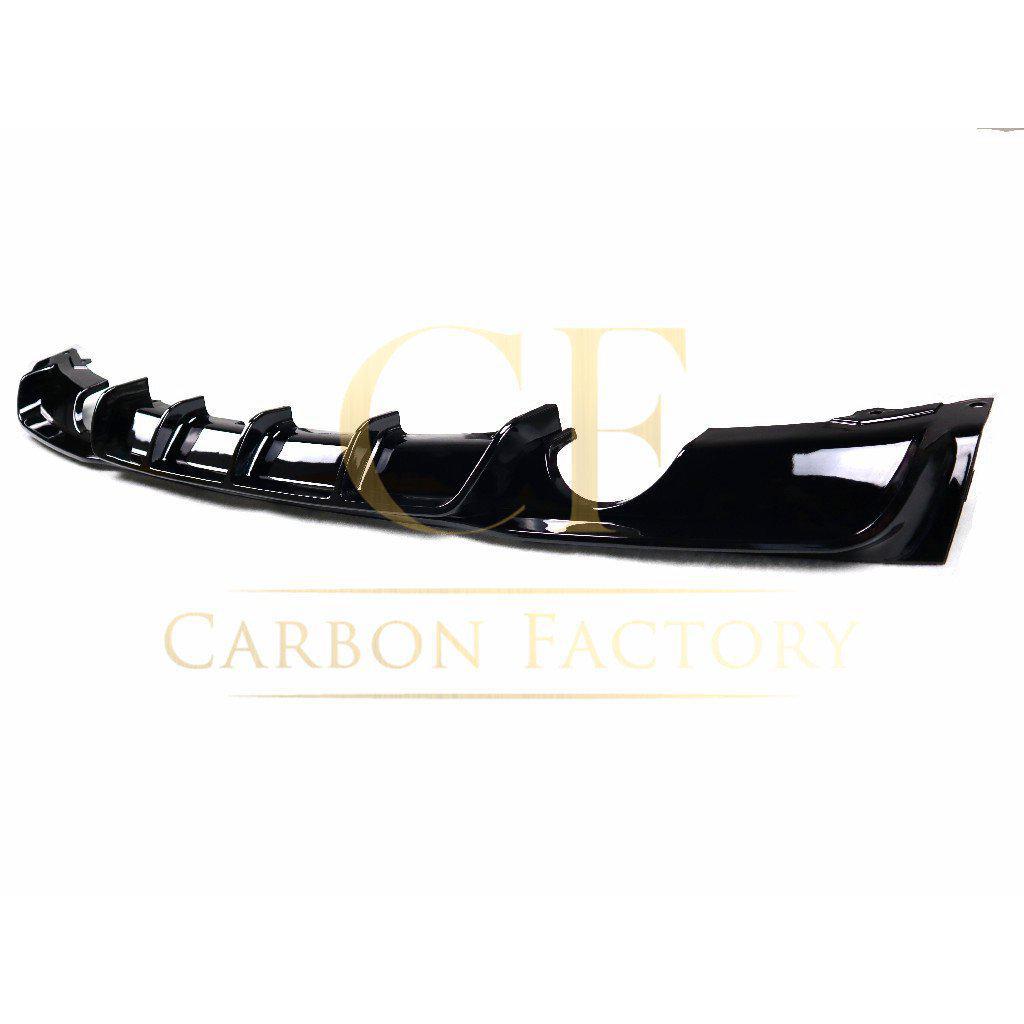 Gloss Black Rear Diffuser Dual Exhaust for BMW F30 F31 3 Series 12-19-Carbon Factory