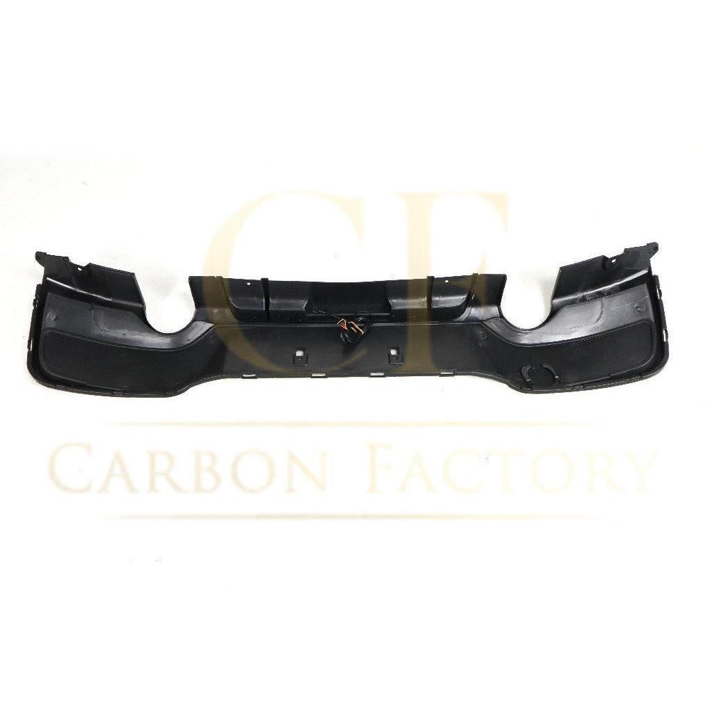 Gloss Black Rear Diffuser Dual Exhaust with LED for BMW F20 1 Series Pre-LCI 12-14-Carbon Factory