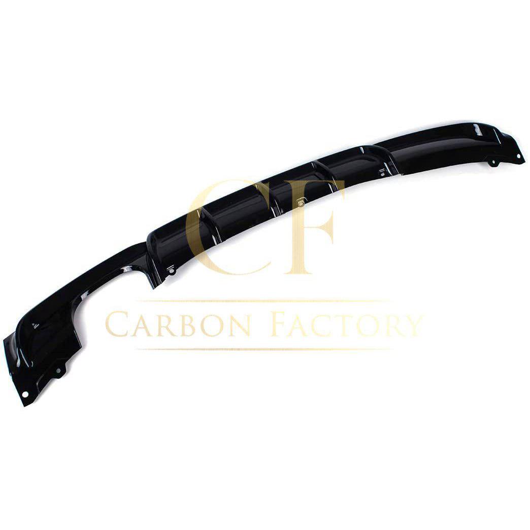 Gloss Black Rear Diffuser Twin Exhaust for BMW F30 F31 3 Series 12-19-Carbon Factory