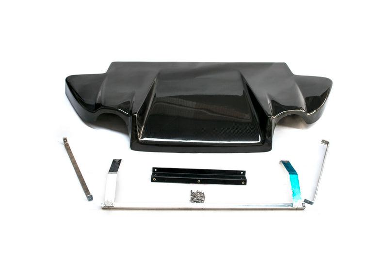 Honda S2000 J's Racing Style Carbon Fibre Diffuser 99-09 by Carbon Factory-Carbon Factory