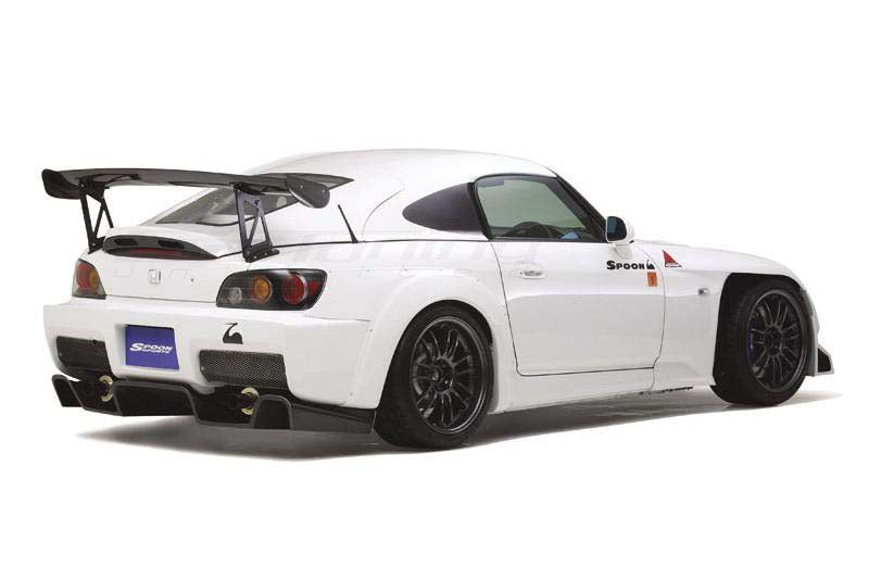 Honda S2000 Spoon Style Carbon Fibre GT Wing Spoiler 99-09 by Carbon Factory-Carbon Factory