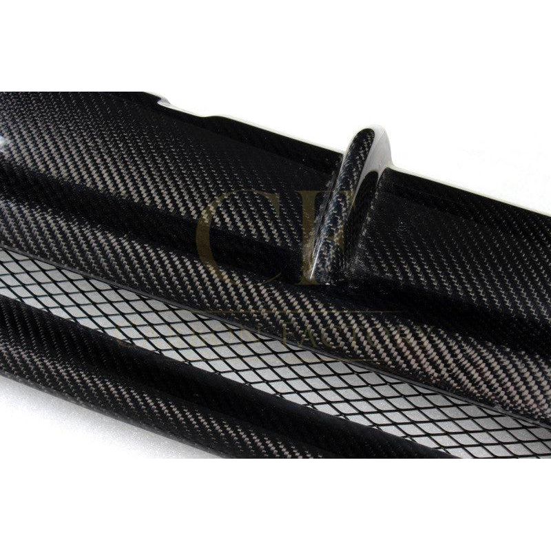 M Sport Style Carbon Fibre Rear Diffuser Twin Exhaust for BMW E82 E88 1 Series 04-13-Carbon Factory