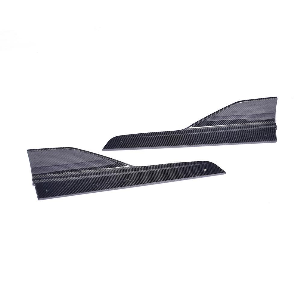 M Style Carbon Fibre Side Skirt for BMW F32 F33 F36 4 Series 14-20-Carbon Factory