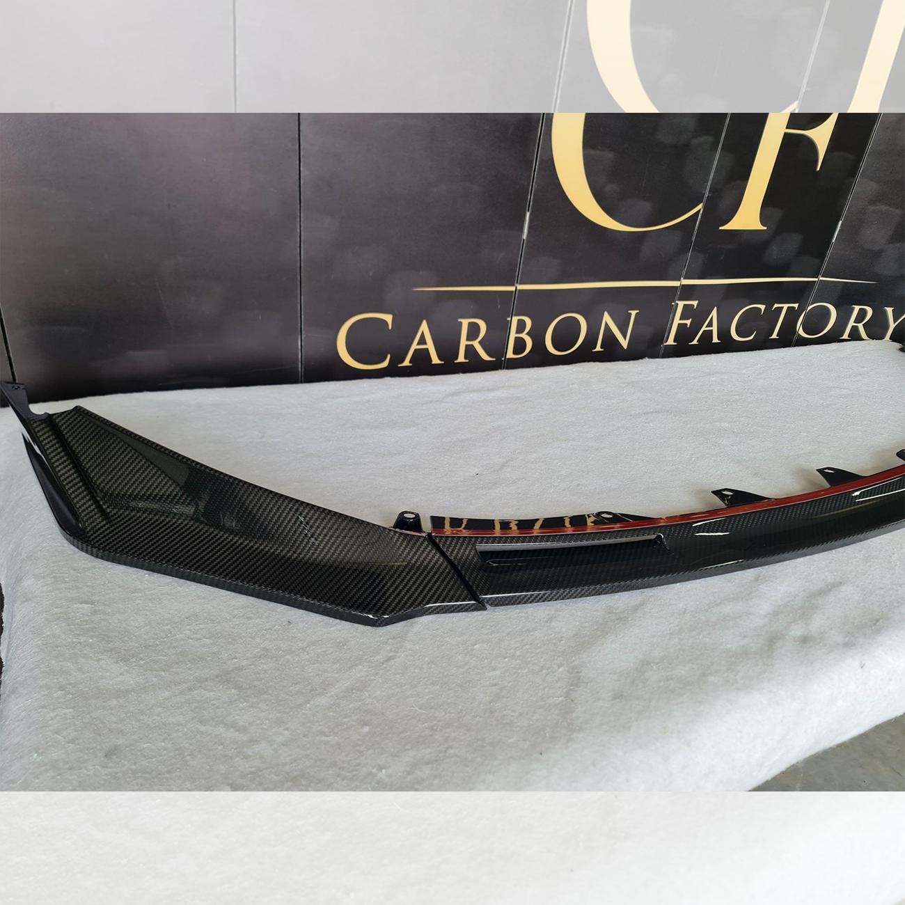 M Style Pre-Preg Carbon Fibre Front Splitter for BMW G80 M3 G82 G83 M4 21-Present-Carbon Factory