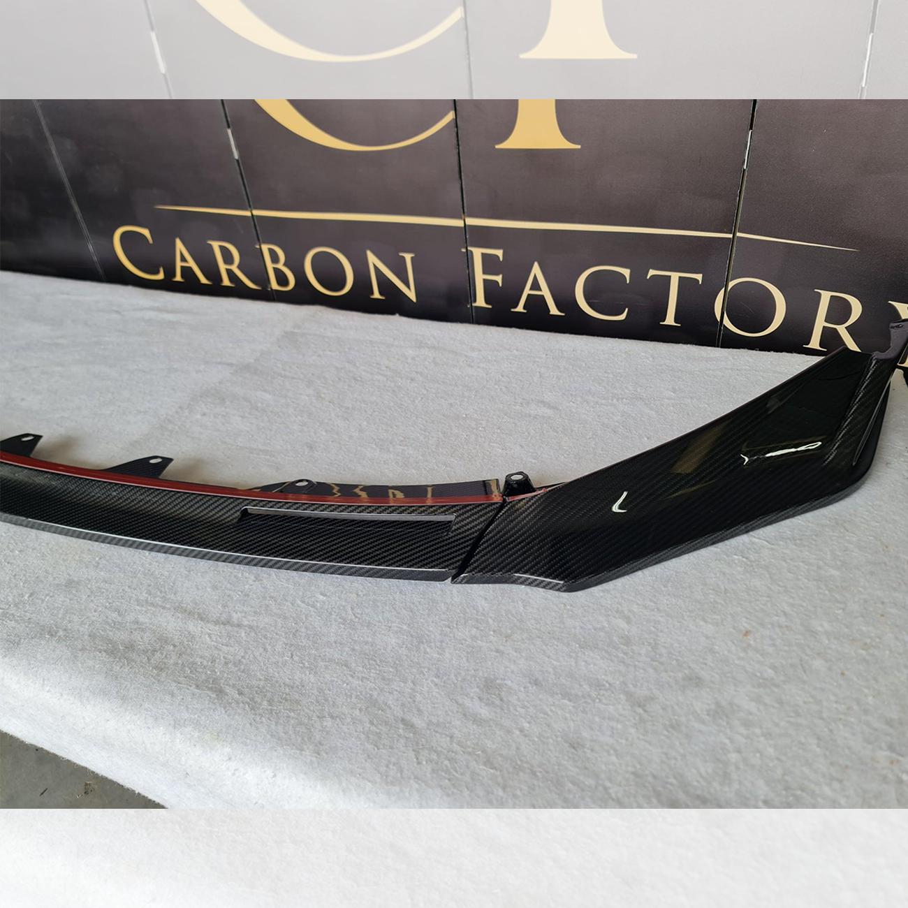 M Style Pre-Preg Carbon Fibre Front Splitter for BMW G80 M3 G82 G83 M4 21-Present-Carbon Factory