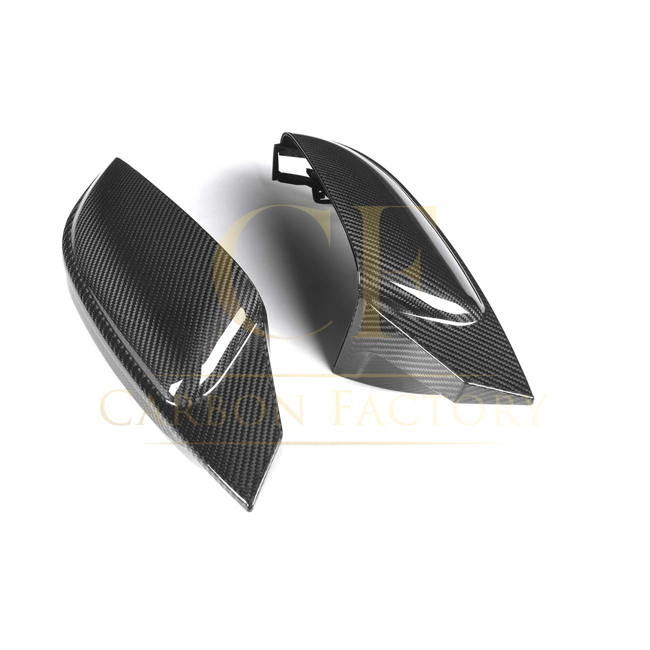 M Style Pre-Preg Carbon Fibre Replacement Mirror Covers for BMW G11 G12 7 Series 15-22-Carbon Factory