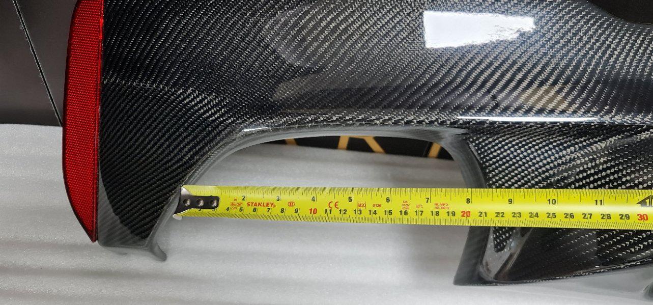 M5 Style Carbon Fibre Rear Diffuser for BMW G30 G31 5 Series M Sport 17-23-Carbon Factory