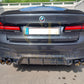 M5 Style Carbon Fibre Rear Diffuser for BMW G30 G31 5 Series M Sport 17-23-Carbon Factory