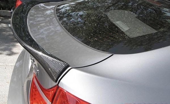 MP B Style Carbon Fibre Boot Spoiler for BMW E71 X6 09-14-Carbon Factory