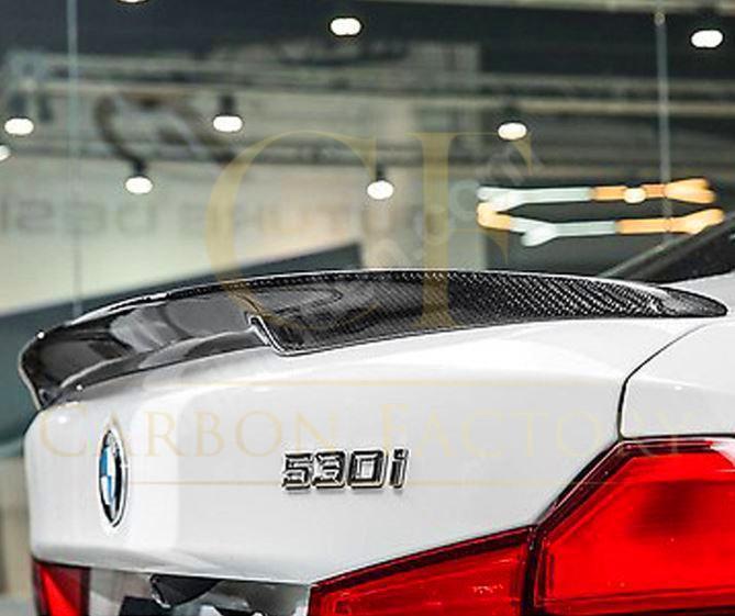 MP Style Carbon Fibre Boot Spoiler for BMW G30 5 Series F90 M5 17-23-Carbon Factory