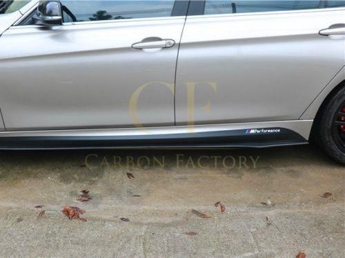 MP Style Carbon Fibre Side Skirt for BMW F32 F33 F36 4 Series 14-20-Carbon Factory