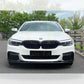 MP Style Gloss Black Front Splitter for BMW G30 5 Series Pre-LCI 17-20-Carbon Factory