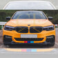 MP Style Gloss Black Front Splitter for BMW G30 5 Series Pre-LCI 17-20-Carbon Factory