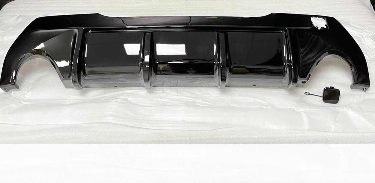 MP Style Gloss Black Rear Diffuser for BMW F40 1 Series 19-24-Carbon Factory