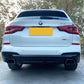 MP Style Gloss Black Rear Diffuser for BMW G01 X3 18-21-Carbon Factory