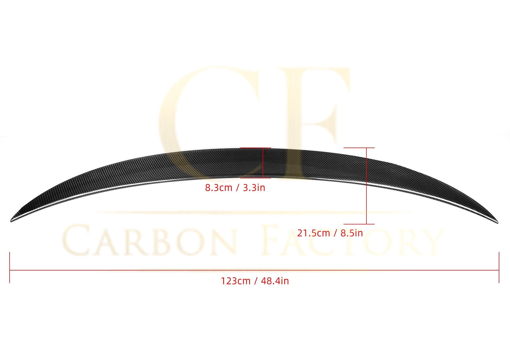 MP Style Pre-Preg Carbon Fibre Boot Spoiler for BMW 3 Series F30 F80 Saloon inc M3 13-18-Carbon Factory