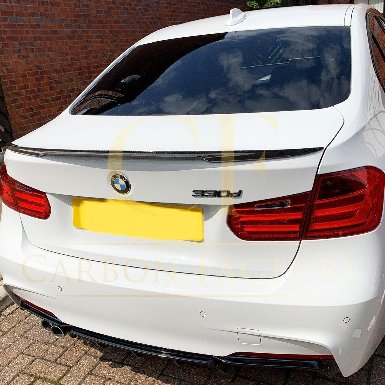 MP Style Pre-Preg Carbon Fibre Boot Spoiler for BMW 3 Series F30 F80 Saloon inc M3 13-18-Carbon Factory