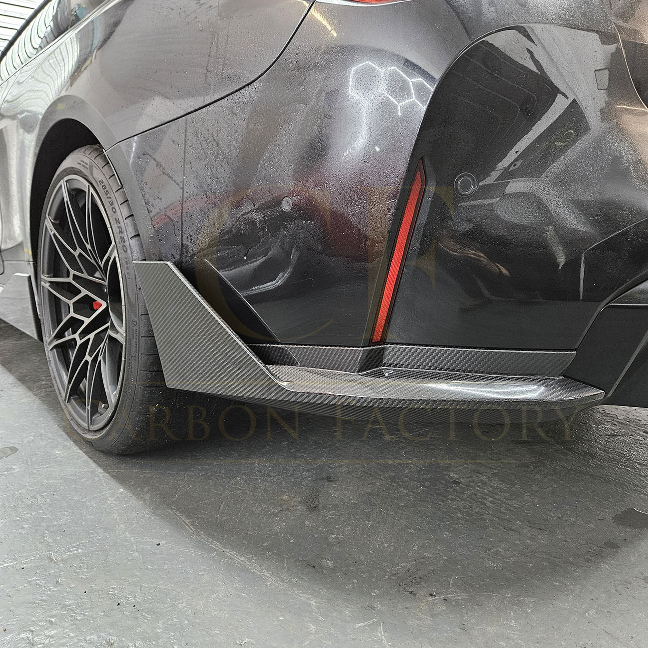 MP Style Pre-Preg Carbon Fibre Rear Bumper Spats for BMW G82 G83 M4 21-Present-Carbon Factory