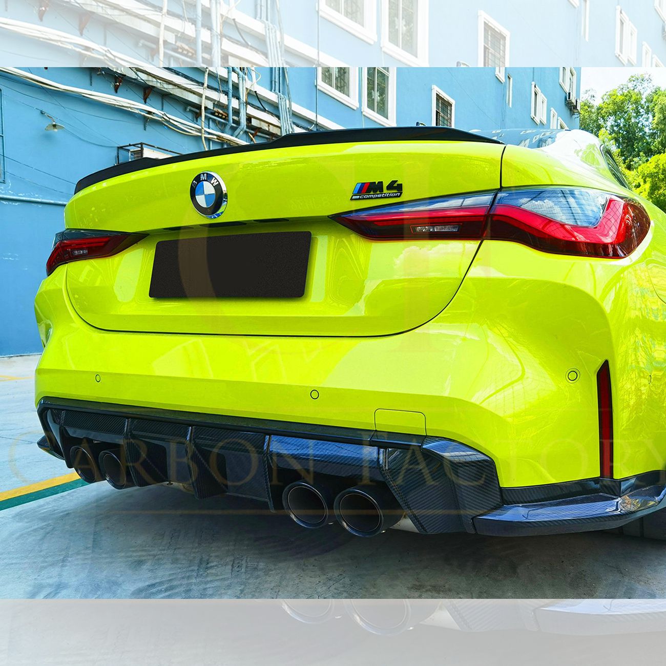 MP Style Pre-Preg Carbon Fibre Rear Diffuser for BMW G80 M3 G82 G83 M4 21-Present-Carbon Factory