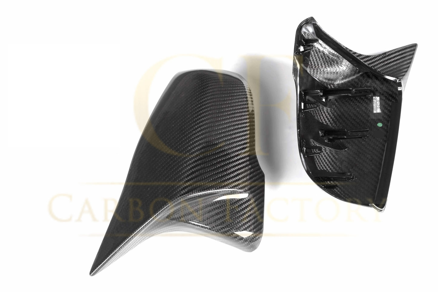 MP Style Pre-Preg Carbon Fibre Replacement Mirror Covers for BMW F39 X2 19-24-Carbon Factory