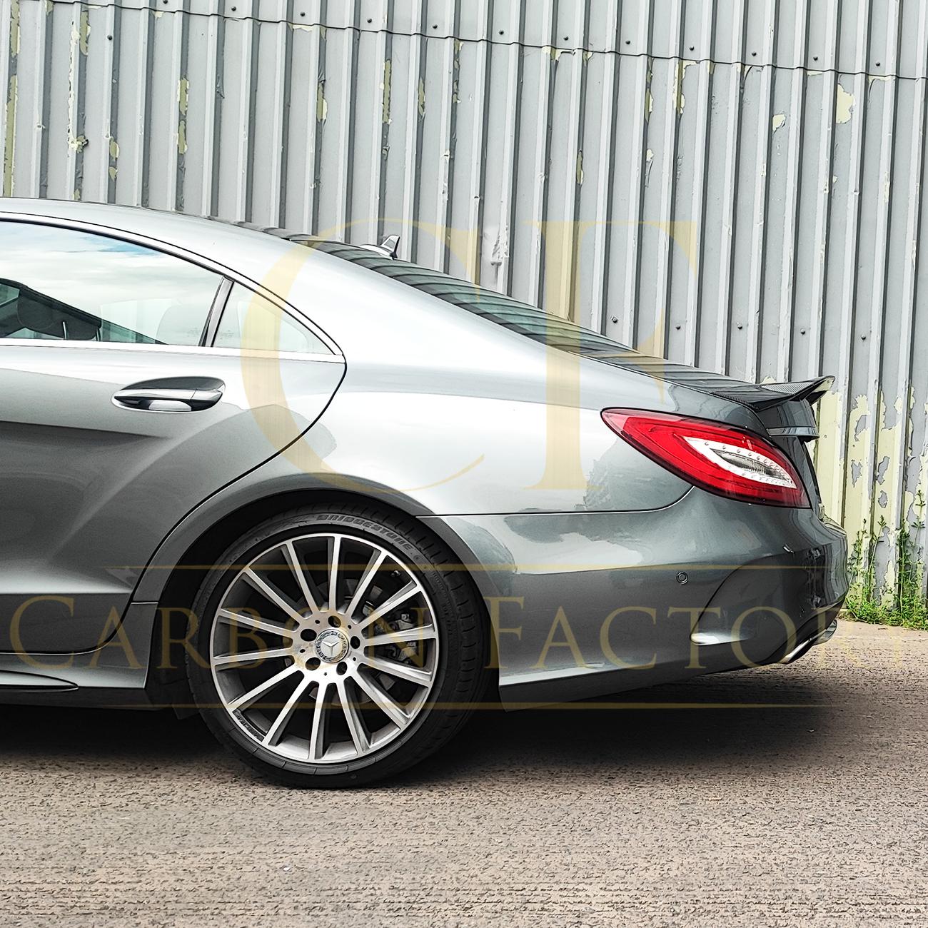 Mercedes Benz C218 CLS REN Style Carbon Fibre Boot Spoiler 14-18 by Carbon Factory-Carbon Factory