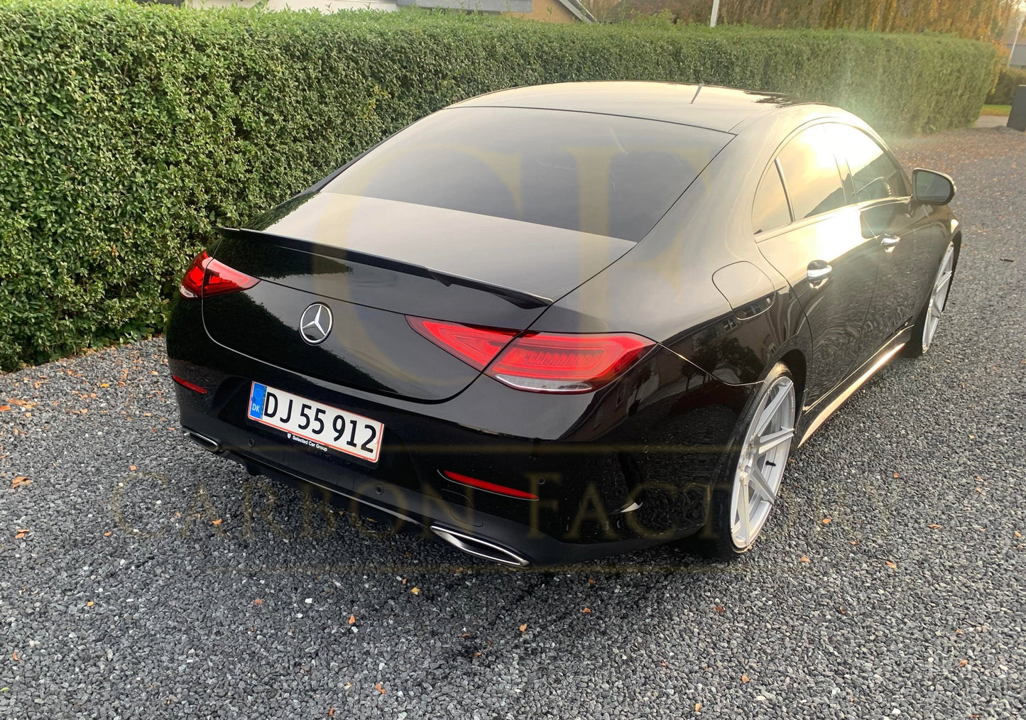 Mercedes Benz C257 CLS Brabus Style Carbon Fibre Boot Spoiler 19-Present by Carbon Factory-Carbon Factory