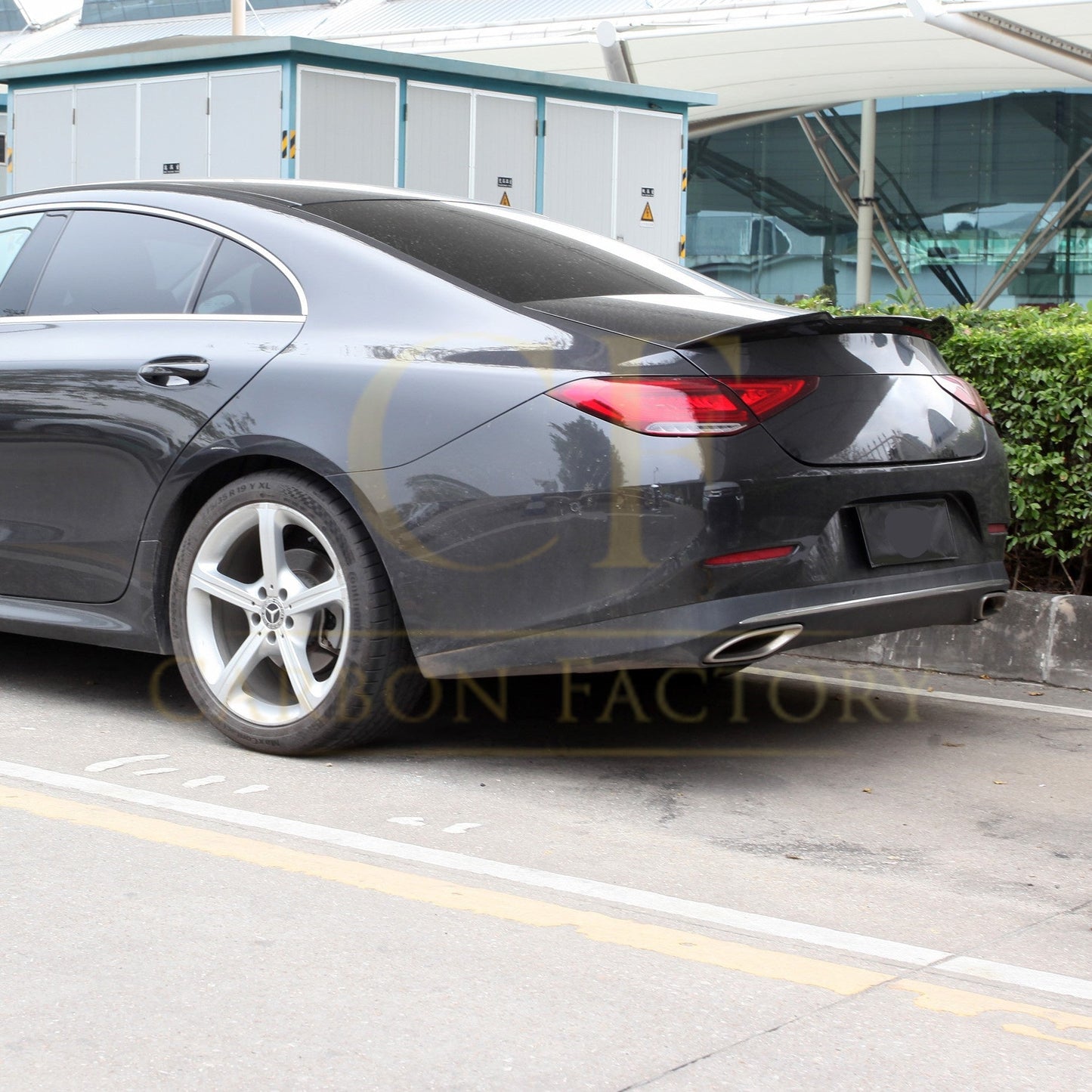 Mercedes Benz C257 CLS Saloon x style Pre-preg Carbon Fibre Boot Spoiler 20-Present by Carbon Factory-Carbon Factory