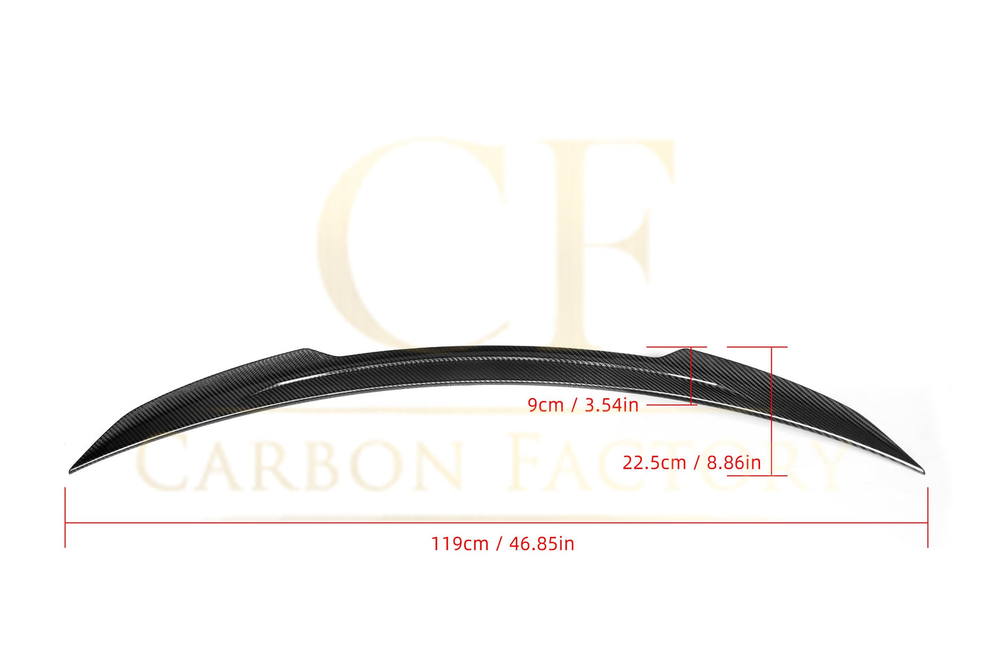 Mercedes Benz C257 CLS Saloon x style Pre-preg Carbon Fibre Boot Spoiler 20-Present by Carbon Factory-Carbon Factory