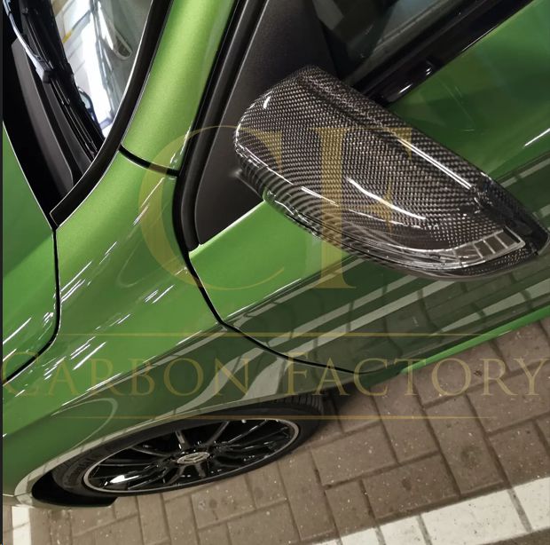 Mercedes Benz Universal Carbon Fibre Replacement Mirror Covers by Carbon Factory-Carbon Factory