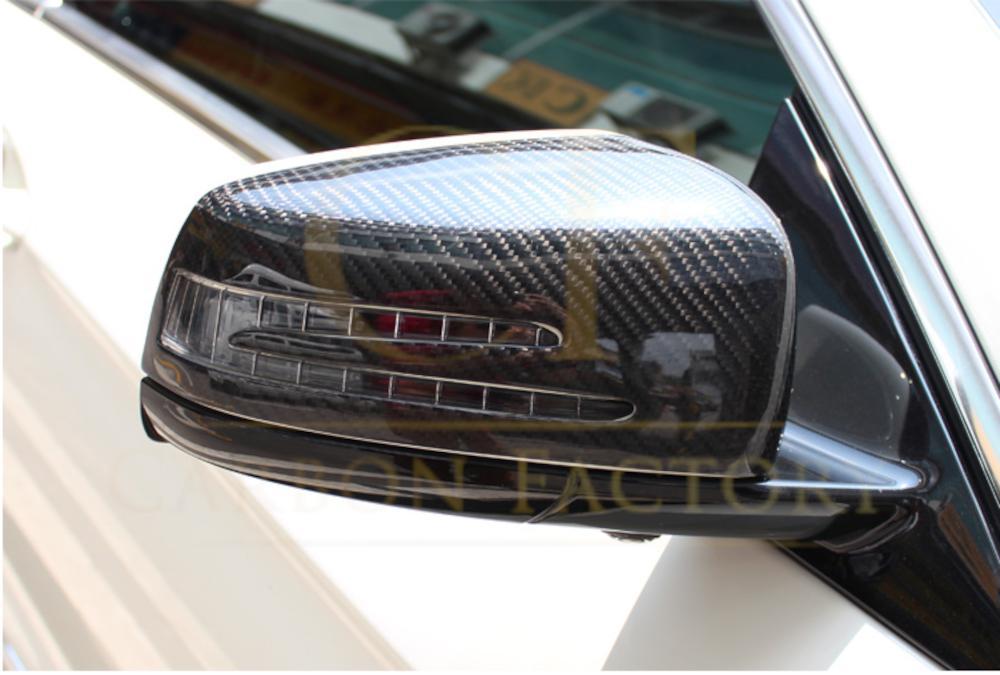 Mercedes Benz Universal Carbon Fibre Replacement Mirror Covers by Carbon Factory-Carbon Factory