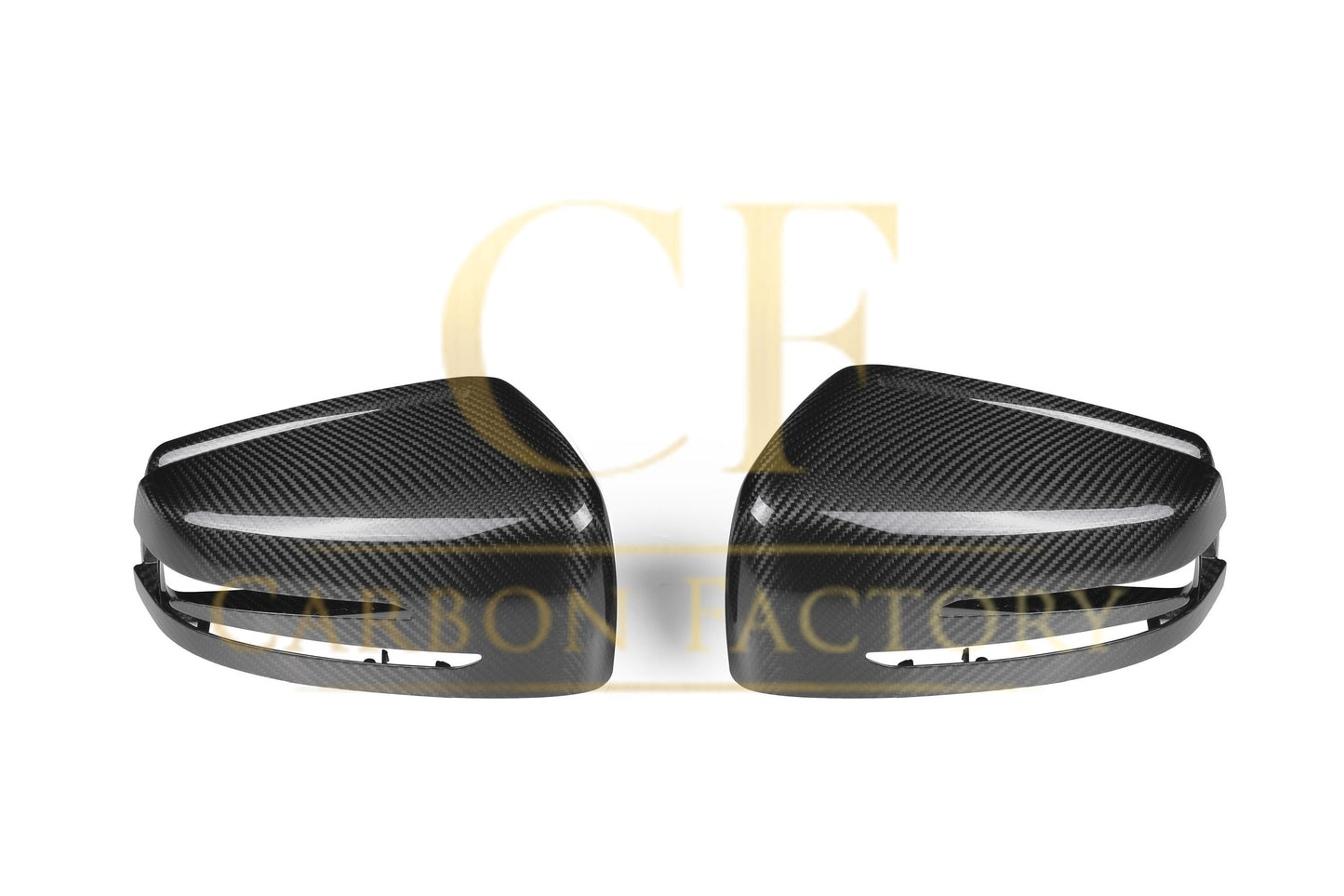 Mercedes Benz Universal OEM Style Pre-preg Carbon Fibre Replacement Mirror Covers by Carbon Factory-Carbon Factory