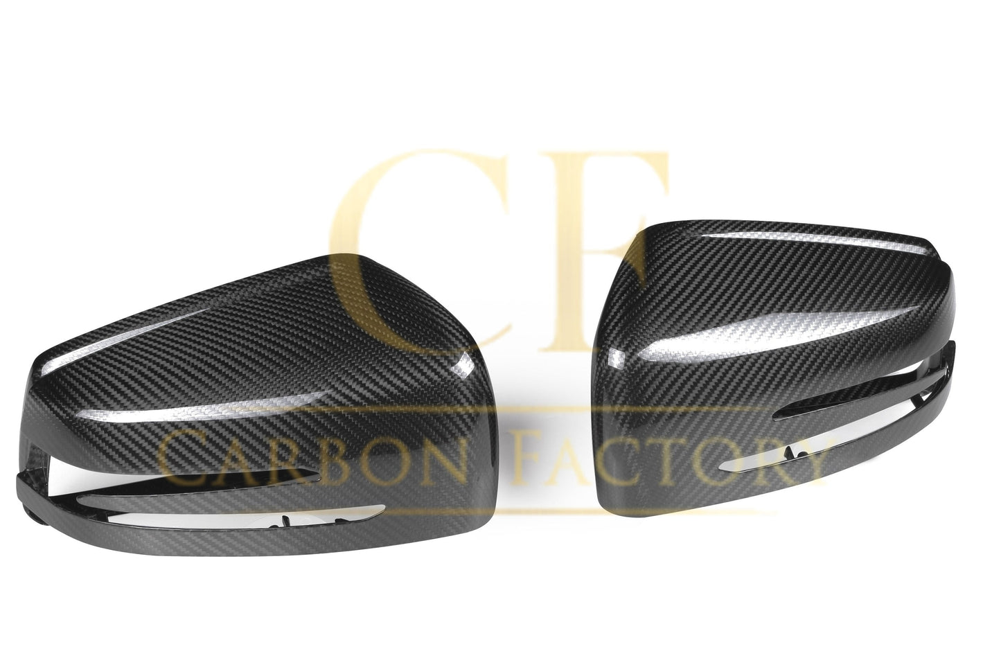 Mercedes Benz Universal OEM Style Pre-preg Carbon Fibre Replacement Mirror Covers by Carbon Factory-Carbon Factory