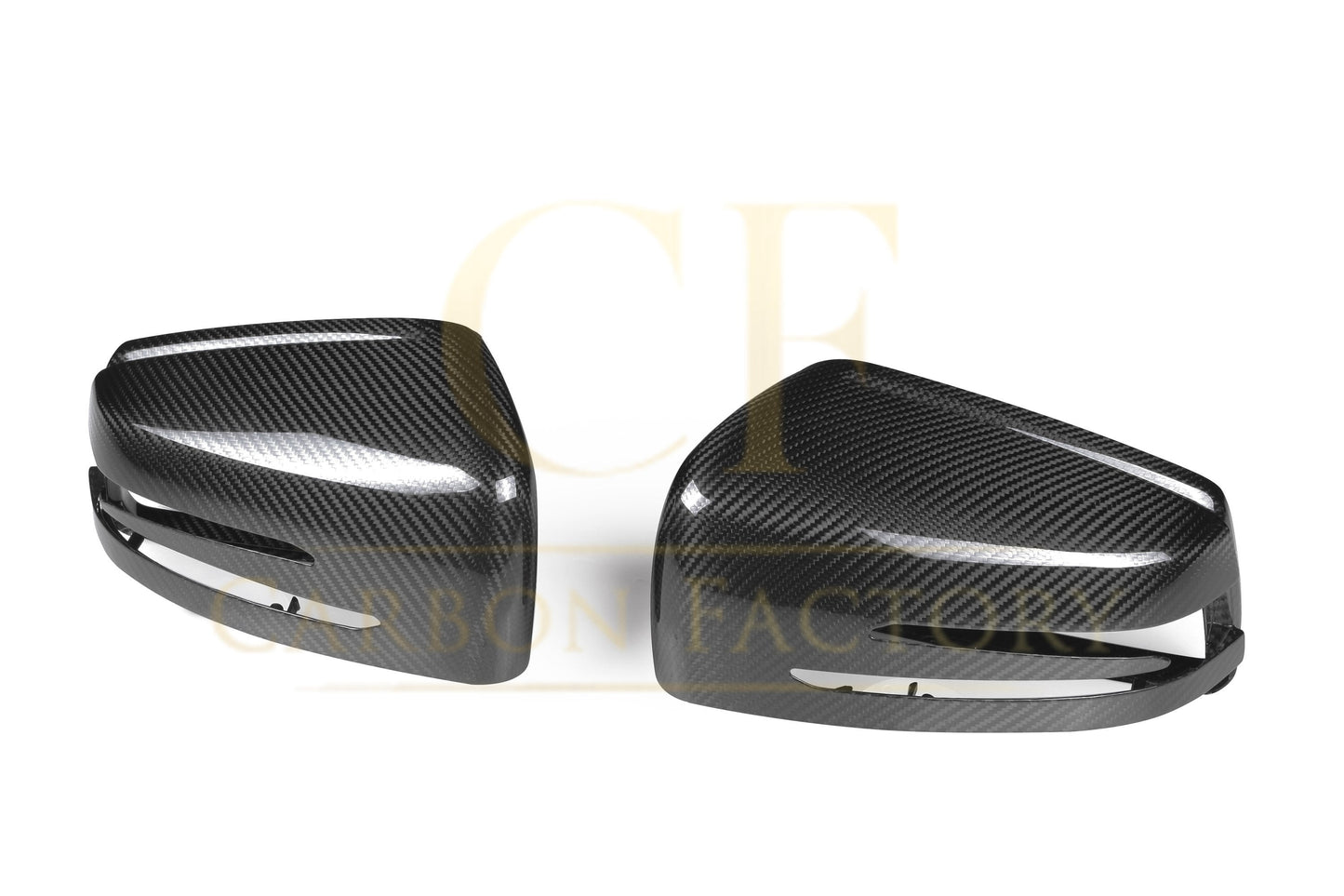 Mercedes Benz Universal OEM Style Pre-preg Carbon Fibre Replacement Mirror Covers by Carbon Factory-Carbon Factory