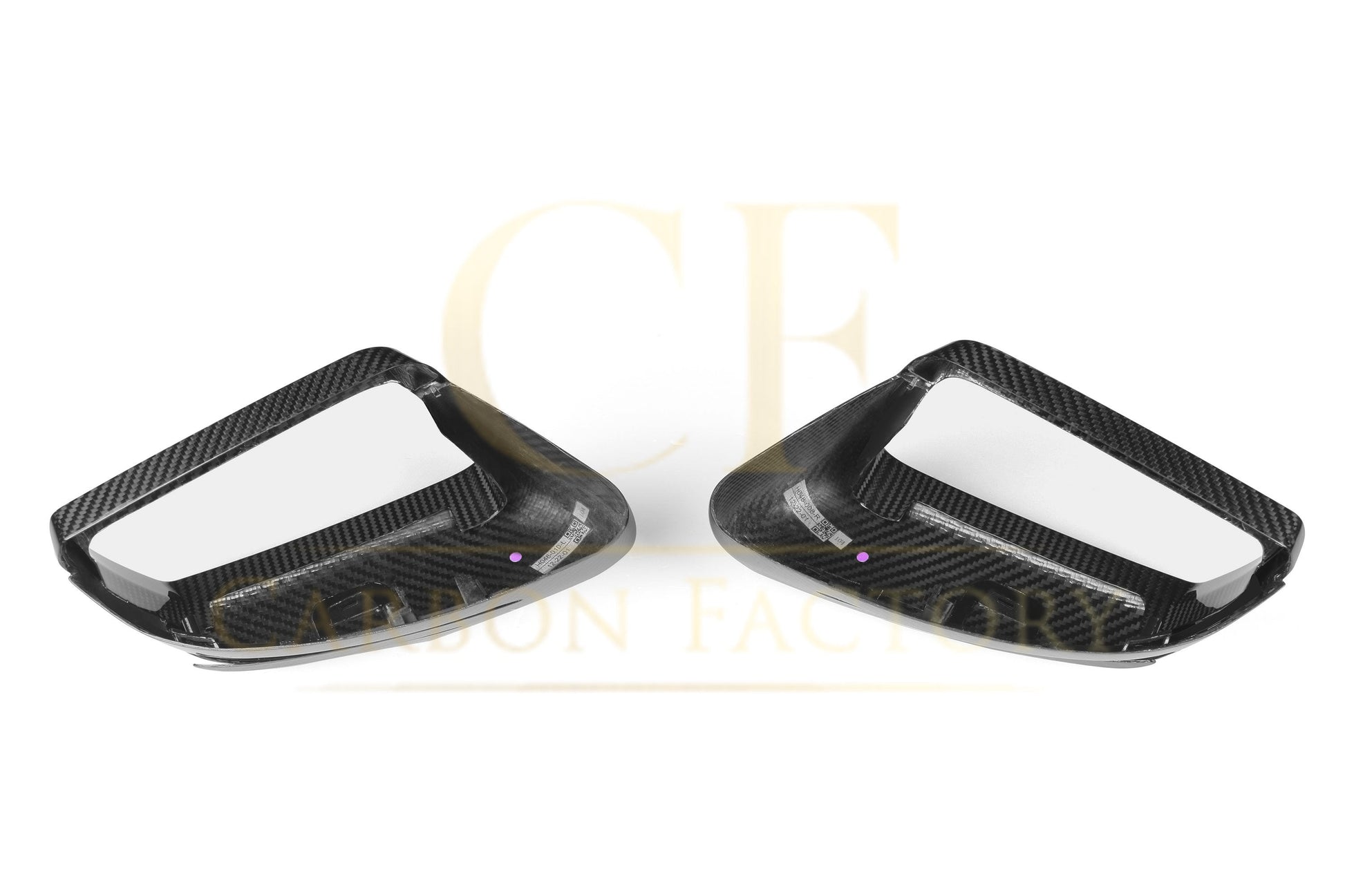 Mercedes Benz Universal OEM Style Pre-preg Carbon Fibre Replacement Mirror Covers by Carbon Factory-Carbon Factory