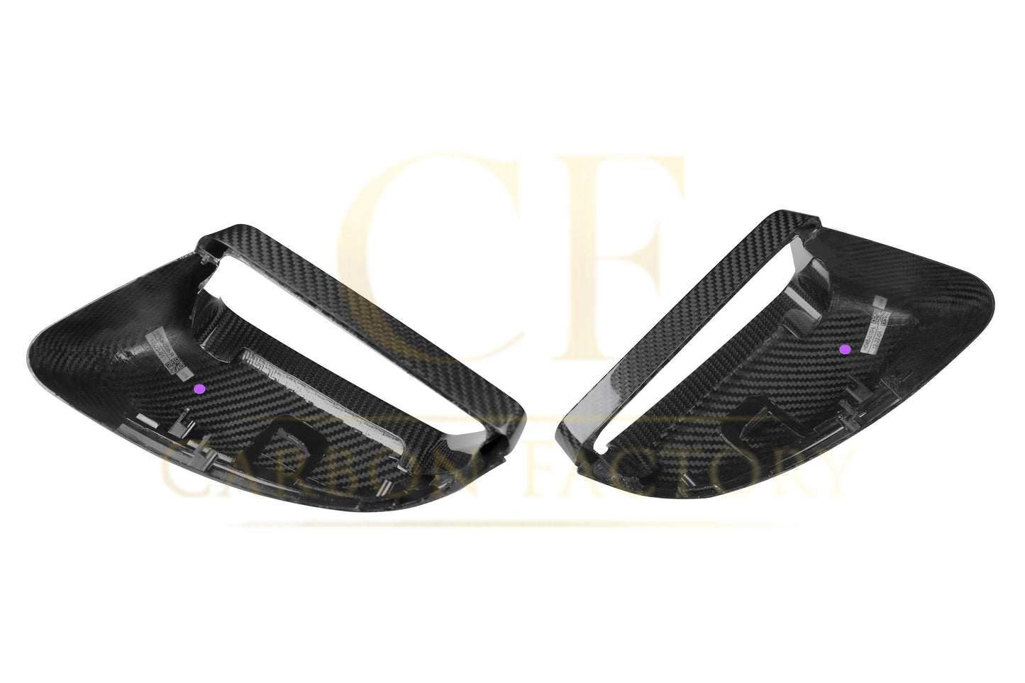 Mercedes Benz Universal OEM Style Pre-preg Carbon Fibre Replacement Mirror Covers by Carbon Factory-Carbon Factory