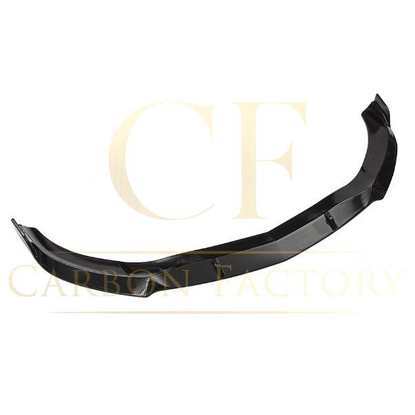 Mercedes Benz W117 CLA Brabus Style Gloss Black Front Splitter 17-19-Carbon Factory